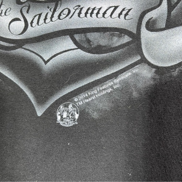 Delta Pro Weight, Popeye The Sailorman Graphic T-Shirt. Size Medium. - Picture 3 of 7